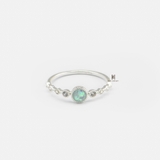 R MIDI OPAL BLUE STONE DOUBLE GEM