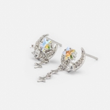 E STUD MOON MULTI GEM AND SPECIAL GEM STAR DROP BLINK