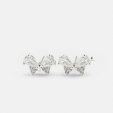 E STUD BUTTERFLY GEM