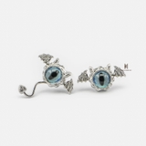 E STUD DEVIL HAVE WINGS AND BLUE EYES