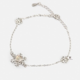BRA BIG SNOWFLAKE OPAL STONE AND DOUBLE SMALL SNOWFLAKE GEM