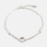 BRA DOUBLE LINE BIG CZ GEM AND DOUBLE GEM