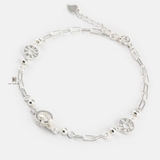 BRA MINI CLIP DOUBLE CIRCLE GEM AND DOUBLE CIRCLE TAG