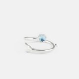 R MIDI WHALE TAIL BLUE STONE MINI