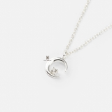 N CRESCENT MOON AND GEM