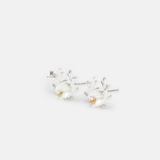 E STUD RED STONE REINDEER