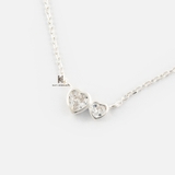 N DOUBLE HEART GEM