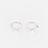 E STUD HOCK BUBBLE HEART