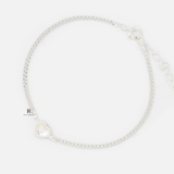 BRA OPAL HEART DOT LINE