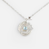 N DOUBLE FEATHER MULTI GEM AND OPAL STAR