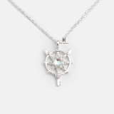 N OPAL SUN CIRCLE AND KEY