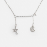 N STAR DROP GEM AND CRESCENT MOON FULL GEM