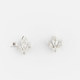 E STUD LEAF GEM