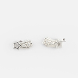 E STUD SHOOTING STAR GEM