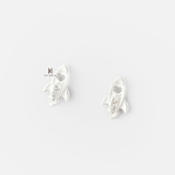 E STUD SPACE SHIP HEART GEM