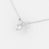 N LOCK HEART GEM AND KEY
