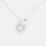 N TWIST LINE HEART GEM