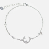 BRA CRESCENT MOON GEM AND MULTI TRIANGLE GEM