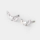 E STUD HEART WINGS