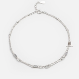 ANK MULTI OVAL TAG DOUBLE LINE BALL CHAIN