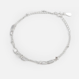 BRA MULTI OVAL TAG DOUBLE LINE BALL CHAIN