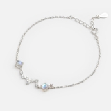 BRA DOUBLE BLUE STONE MULTI TINY GEM