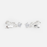 E STUD HOCK BUTTERFLY DROP GEM