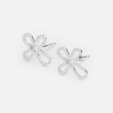 E STUD CUTE CROSS GEM