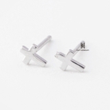 E STUD FAT CROSS