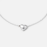 N HEART WITH GEM