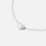 N HEART WITH GEM