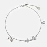 ANK TRIPLE SPECIAL FLOWER AND DOUBLE PEARL