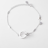 BRA DOUBLE CIRCLE IN CIRCLE AND GEM