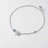BRA STAR BLUE STONE AND STAR GEM