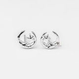 E STUD MR MOON AND STAR INSIDE