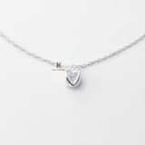 N 3D TRANSPARENT HEART GEM