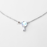 N BIG OVAL STONE DROP GEM