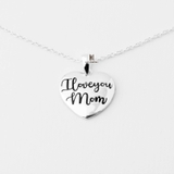 P STAMP I LOVE YOU MOM HEART SHAPE