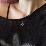 N DOUBLE LAYER SQUARE FLOWERS GEM