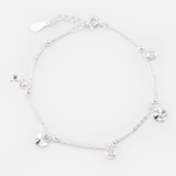 BRA DOUBLE CLOVER TRIPLE GEM BALL CHAIN