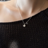 N CIRCLE MOTHER OF PEARL AND STAR