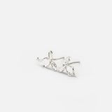 E STUD TIE RIBBON SIMPLE