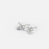 E STUD BOW DOT LINE DROP HEART GEM
