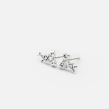 E STUD LONG BOW ZIG ZAG SLEEK