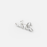 E STUD TIE RIBBON GEM