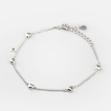 BRA 5 BIG BUBBLE HEART HAMMER CHAIN