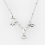 N OCEAN LIFE AND BIG GEM OVAL CHAIN