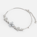 BRA TRIPLE FLOWER CRYSTAL STONE