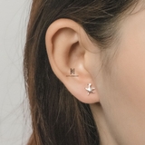 E STUD STAR FISH SINGLE GEM