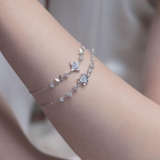 BRA BLING STAR CRYSTAL STONE AND DOUBLE BUTTERFLY GEM